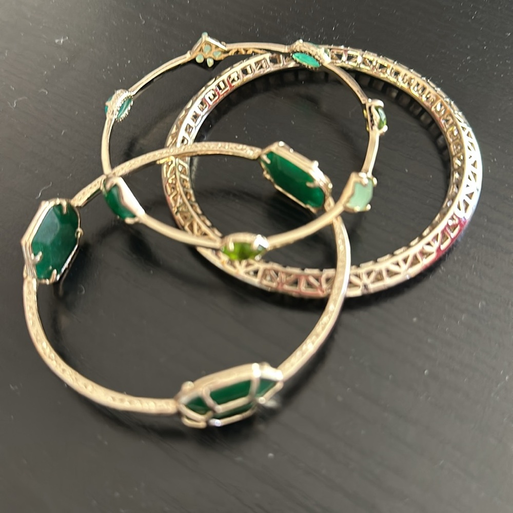 Amrita Singh 3 piece bangle set - Picture 2 of 2